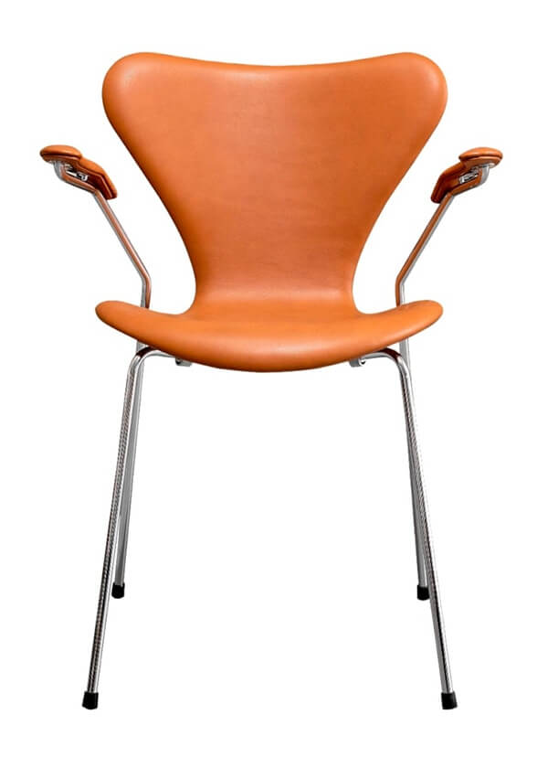 Highland knap Bore Polstring af Arne Jacobsen 7'er stol (3207) - MINI DESIGN