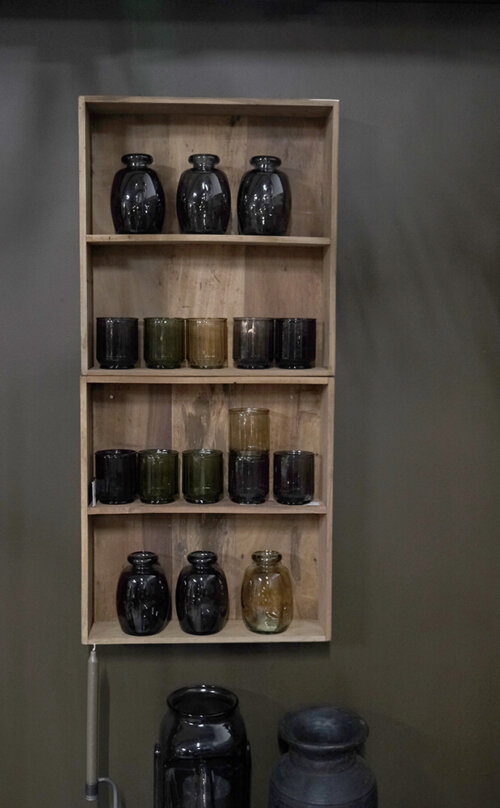 The Edge vase/skjuler - grå