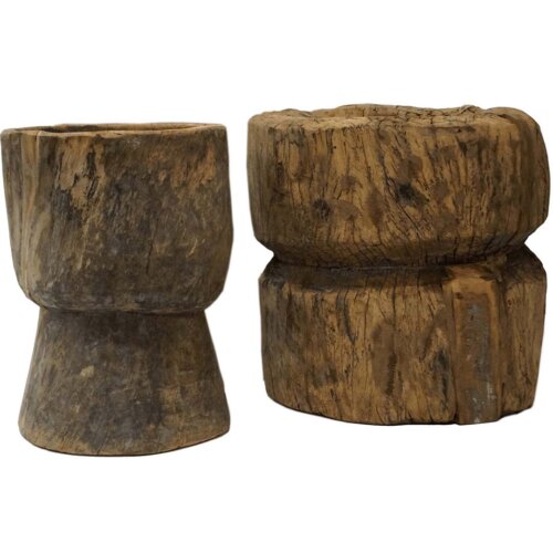 Smuk rustik og gammel træbase