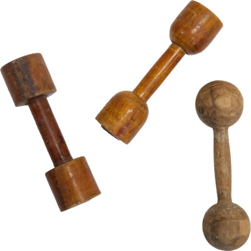 Vintage musikinstrument i træ