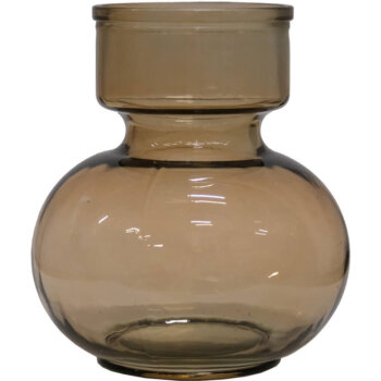 Roberts vase L - røgfarvet