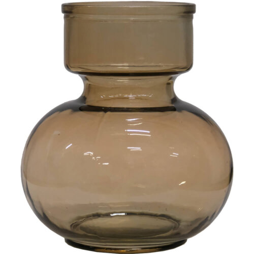 Roberts vase L - røgfarvet