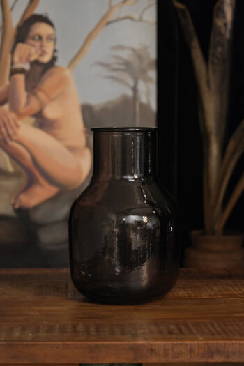 Flora glasvase - grå - Image 2