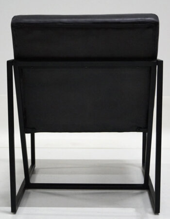Tender loungestol - sort - Image 3