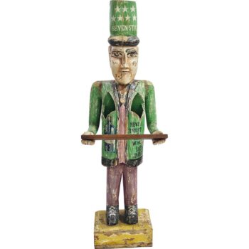 Sjov gammel menneskefigur