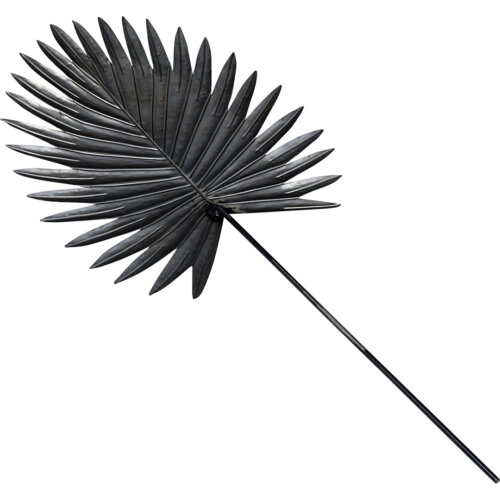 Palmeblad i metal