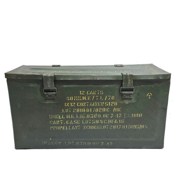 Gammel militærkasse - Image 2