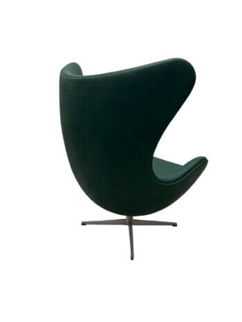 Ægget, Pure Anilin læder af Arne Jacobsen (Brugt Nypolstrede) - Image 4