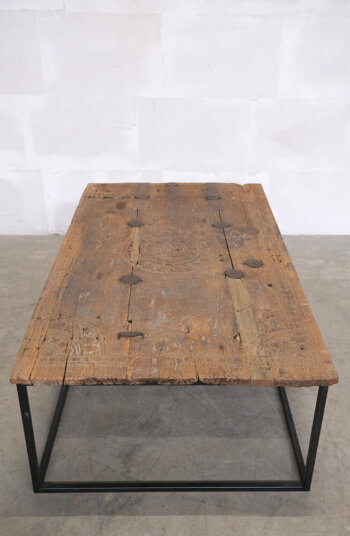 Sofabord med rustik bordplade - Image 3