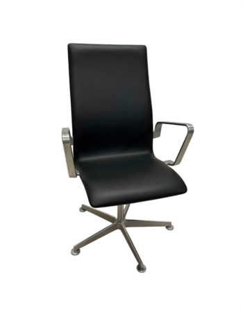 1. stk Arne Jacobsen, Oxford Læder ,Oxford-stolen – Klassisk Design af Arne Jacobsen - Image 4
