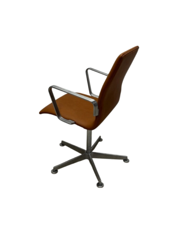1. stk Oxford stolen af Arne Jacobsen Nybetrukket -Oxford læder - Image 4