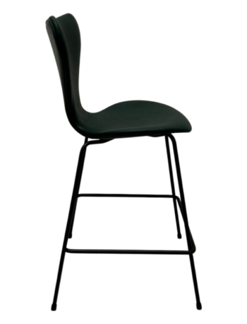 Arne Jacobsen 3187 barstol - Pure Anilin Grøn læder - Image 3