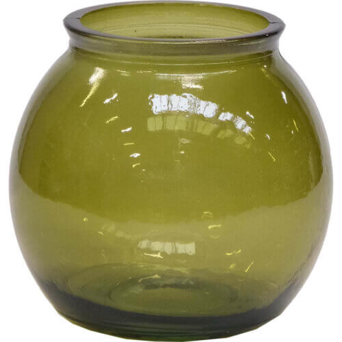 Winslet glasvase S - olivengrøn