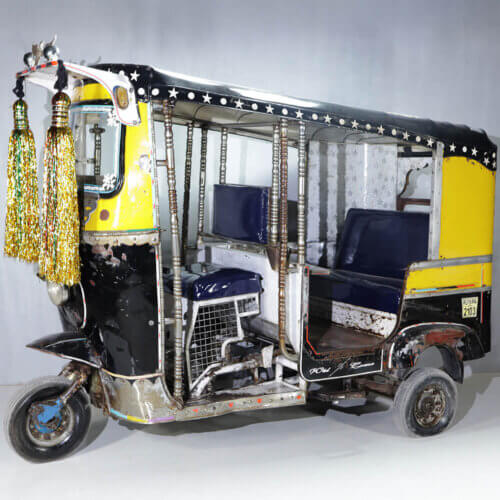 Gammel tuk-tuk fra Indien