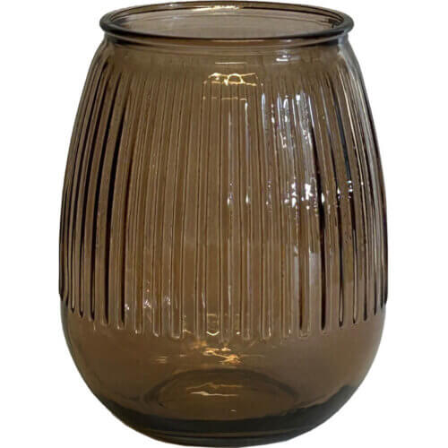 Aniston vase - mocca