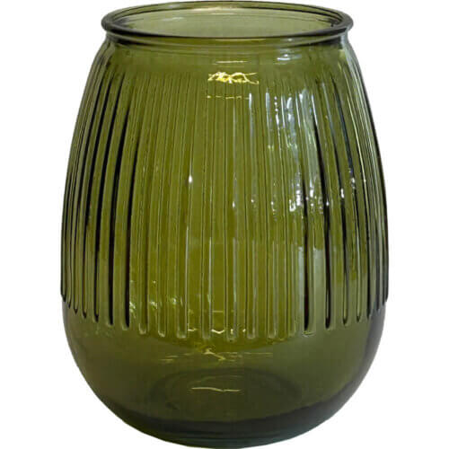Aniston vase - olivengrøn