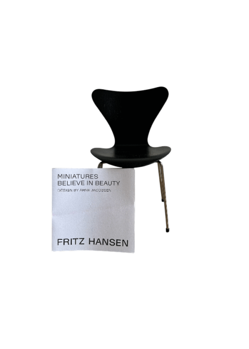 Miniature Serie 7 stol – Arne Jacobsen, Fritz Hansen