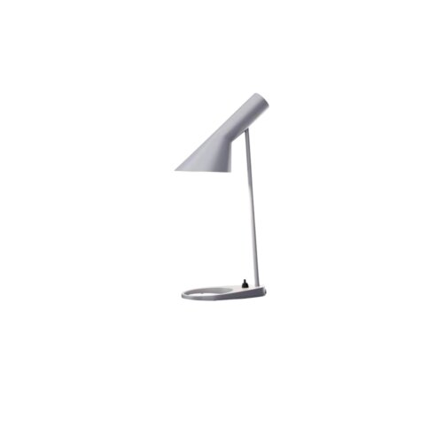 Arne Jacobsen AJ Mini Bordlampe – Light Grey (Louis Poulsen)