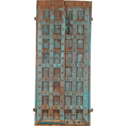 Stemningsfyldt gammel dør