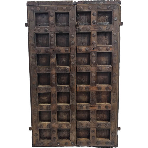 Rustik gammel træport