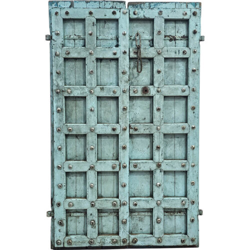 Gammel dør med patina