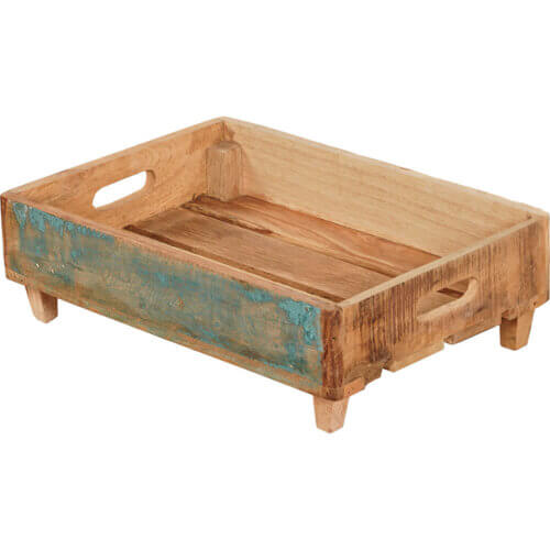 Gwalior træbakke med ben