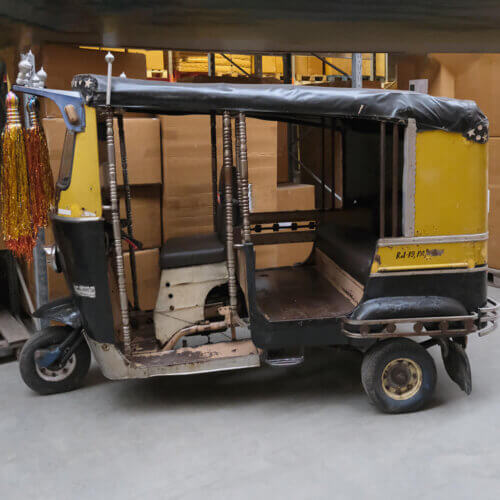 Charmerende gammel tuk-tuk