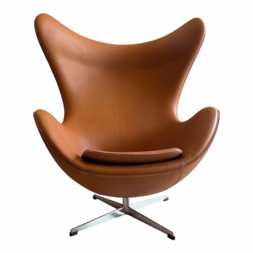 Arne Jacobsen Ægget, 3316 (Brugt Nypolstret) i Deluxe Laguna Læder