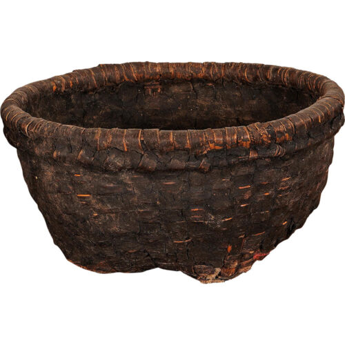 Kuber flettet kurv - L